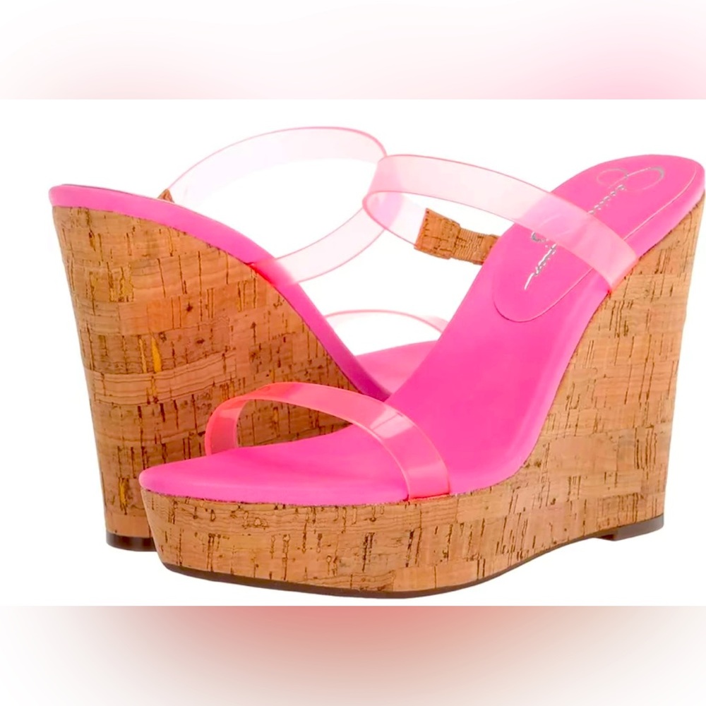 BRAND NEW Jessica Simpson Tumile Wedge Sandal